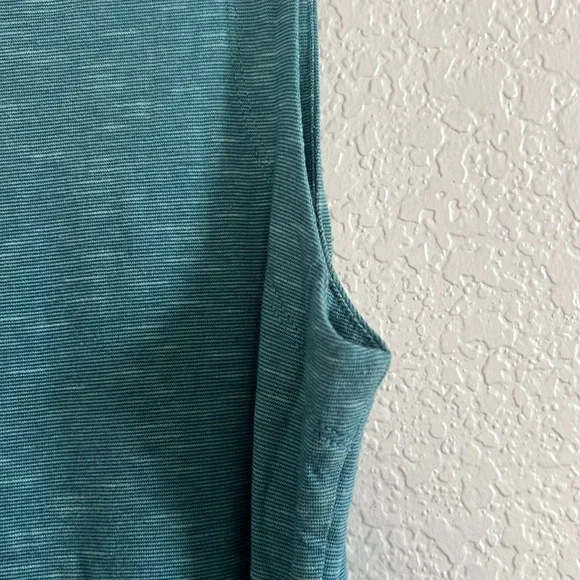 Toad&Co Cue Wrap Sleeveless Dress In Hydro Color . Size Large - Picture 7 of 11